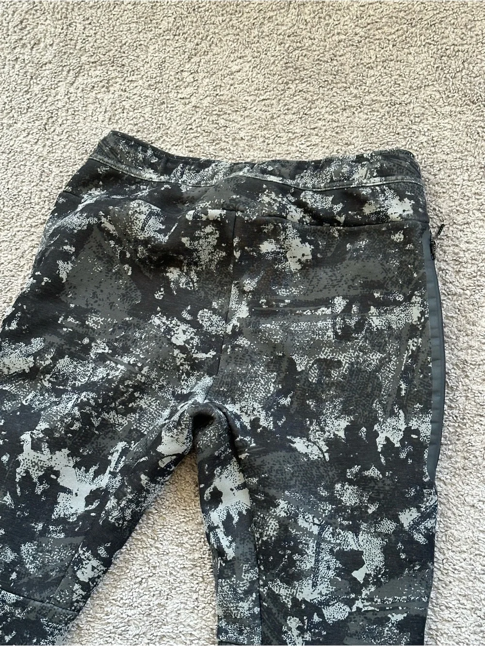 Men’s Nike tech Fleece Jogger Pants - Smoke Gray Anthracite